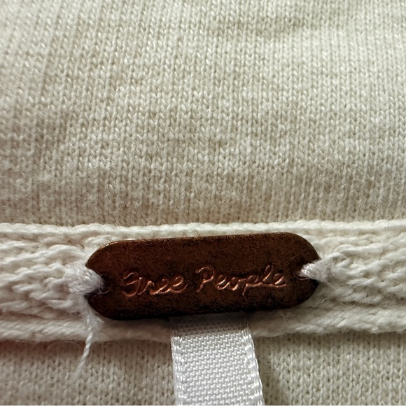 Free People Cream Ruby Oversized Jacket - Picture 4 of 4